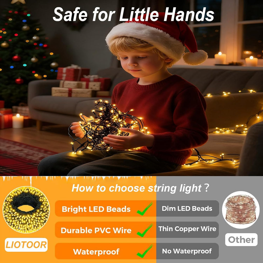 USB Christmas Fairy Lights – 200 or 300 LED, 8 Modes – view 5