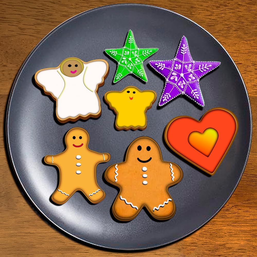 Christmas Cookie Cutter Set – 18 Piece Stainless Steel – view 8