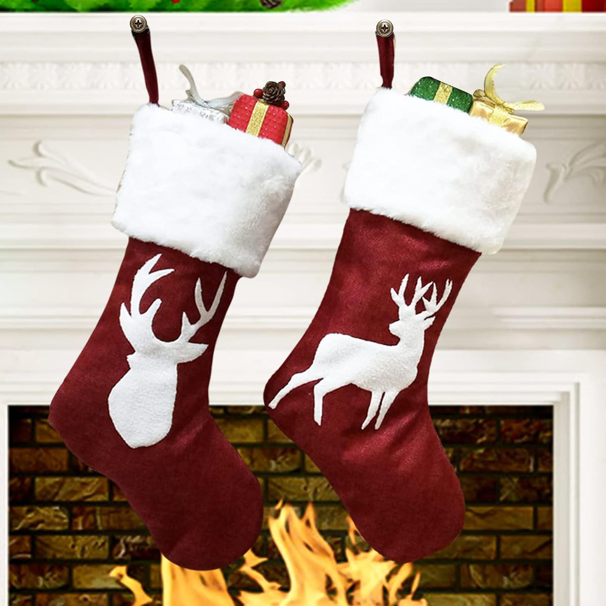 Christmas Stockings – Classic & Gnome Designs, 46 cm – view 8