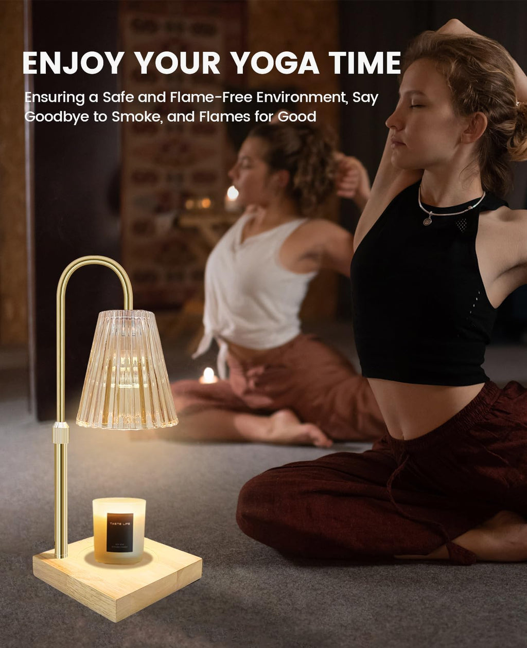 Candle Warmer Lamp with Timer & Dimmer