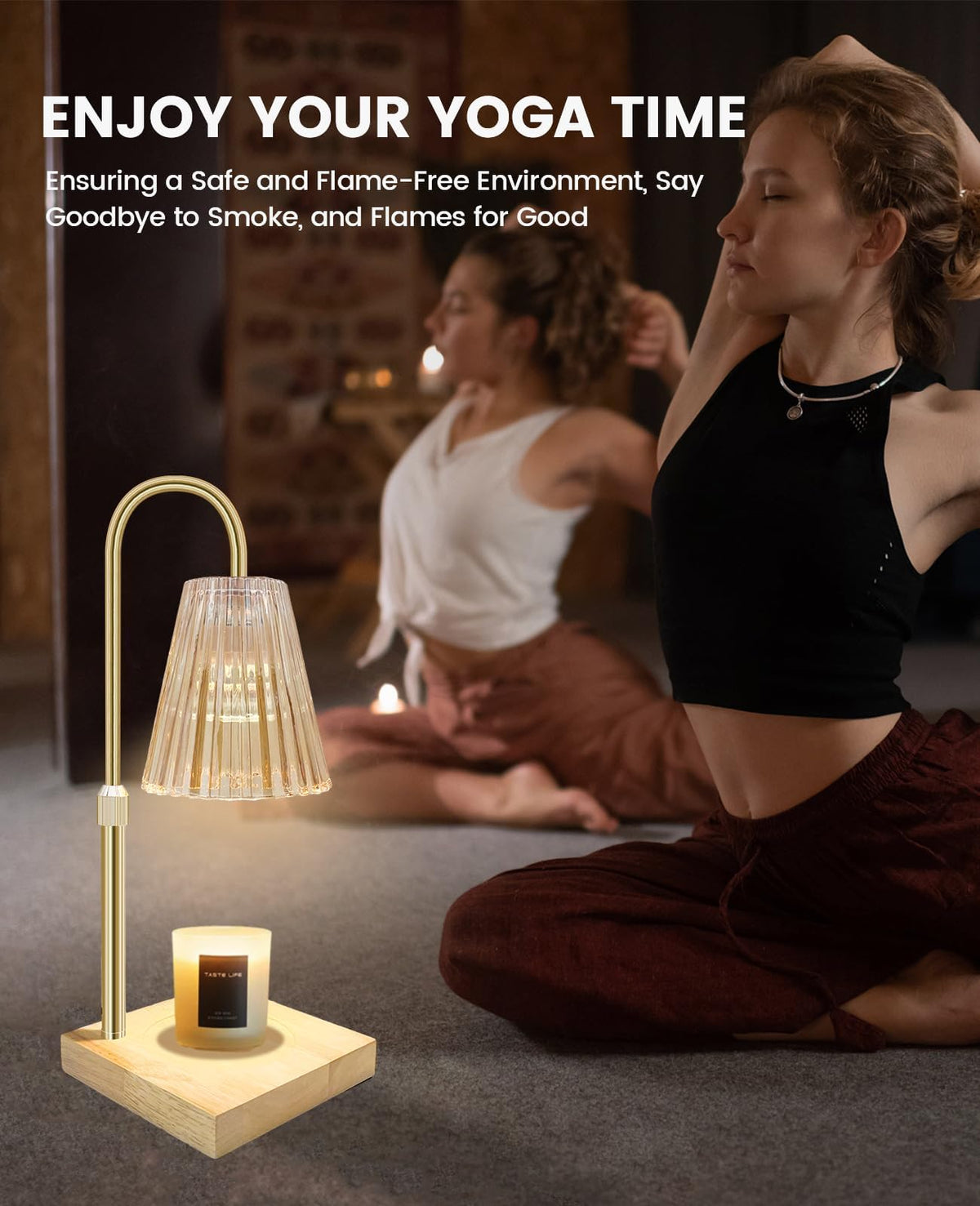 Candle Warmer Lamp with Timer & Dimmer