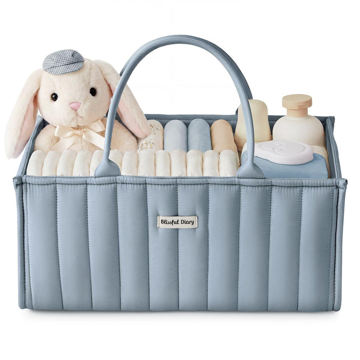 Portable Felt Caddy Organiser Basket with Dividers