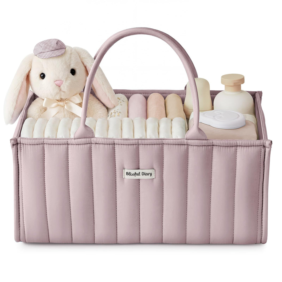 Portable Felt Caddy Organiser Basket with Dividers