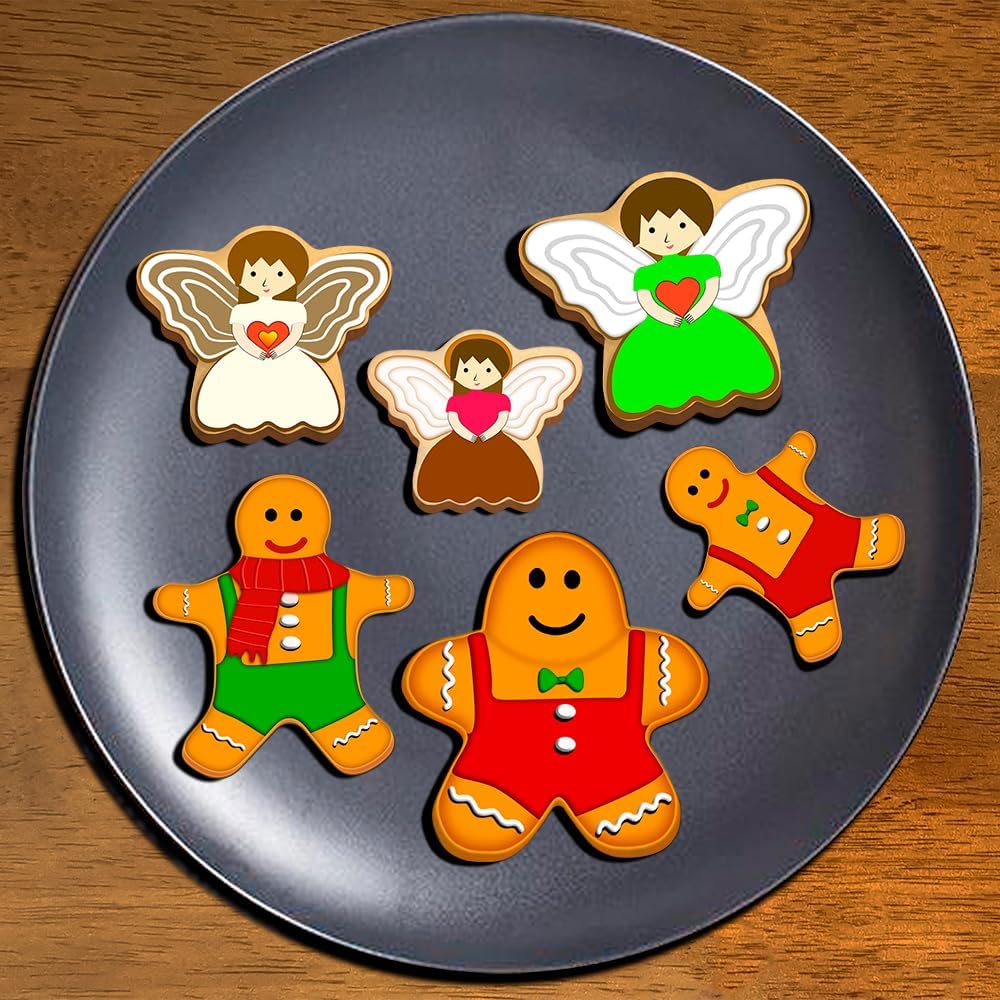 Christmas Cookie Cutter Set – 18 Piece Stainless Steel – view 4