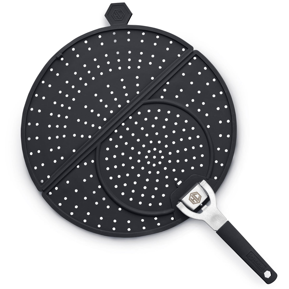 HexClad Folding Grease Splatter Screen – up to 30 cm Pans