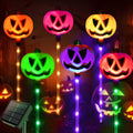 Solar Pumpkin Pathway Lights – 6 Pack