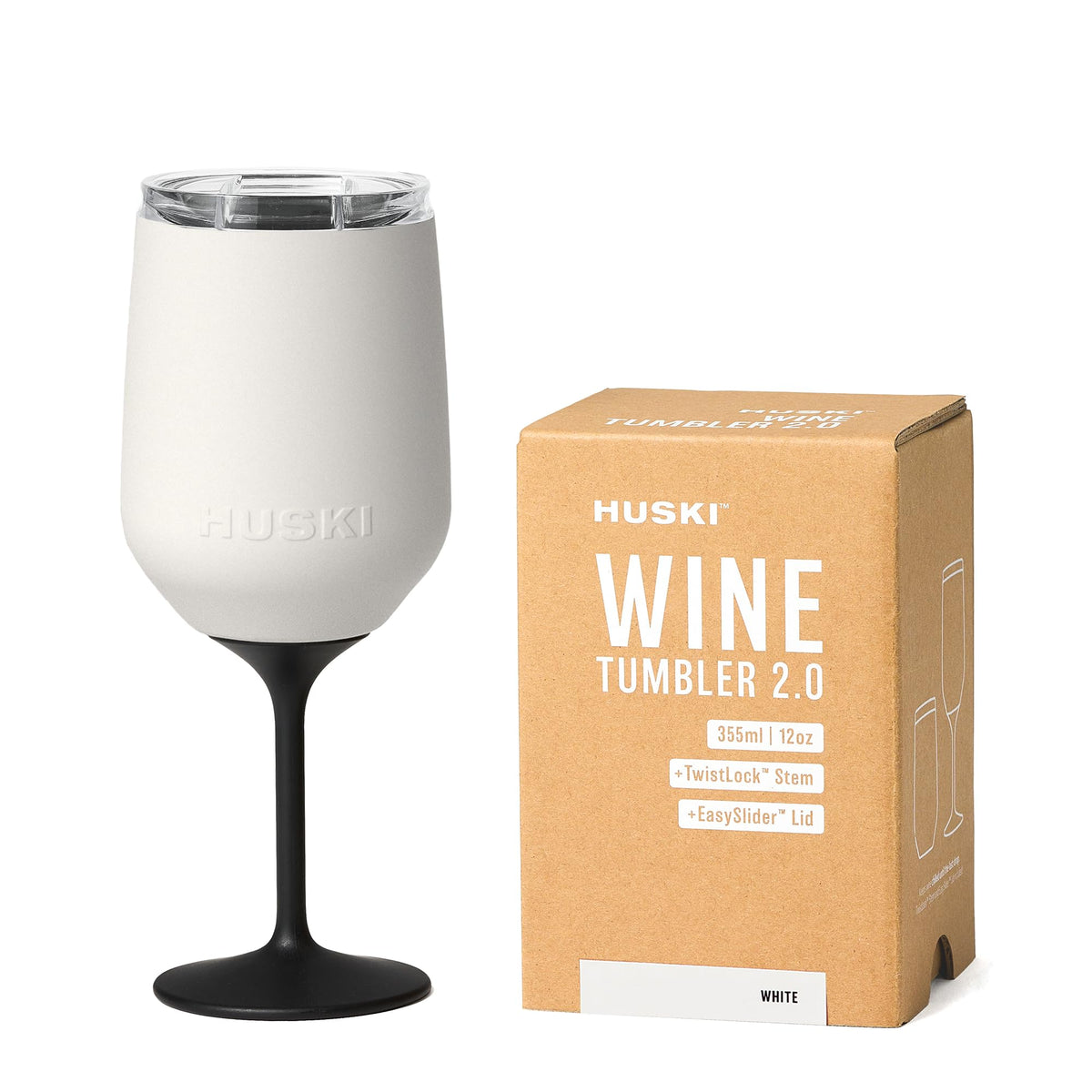 Huski Insulated Wine Tumbler 2.0 with Detachable Stem