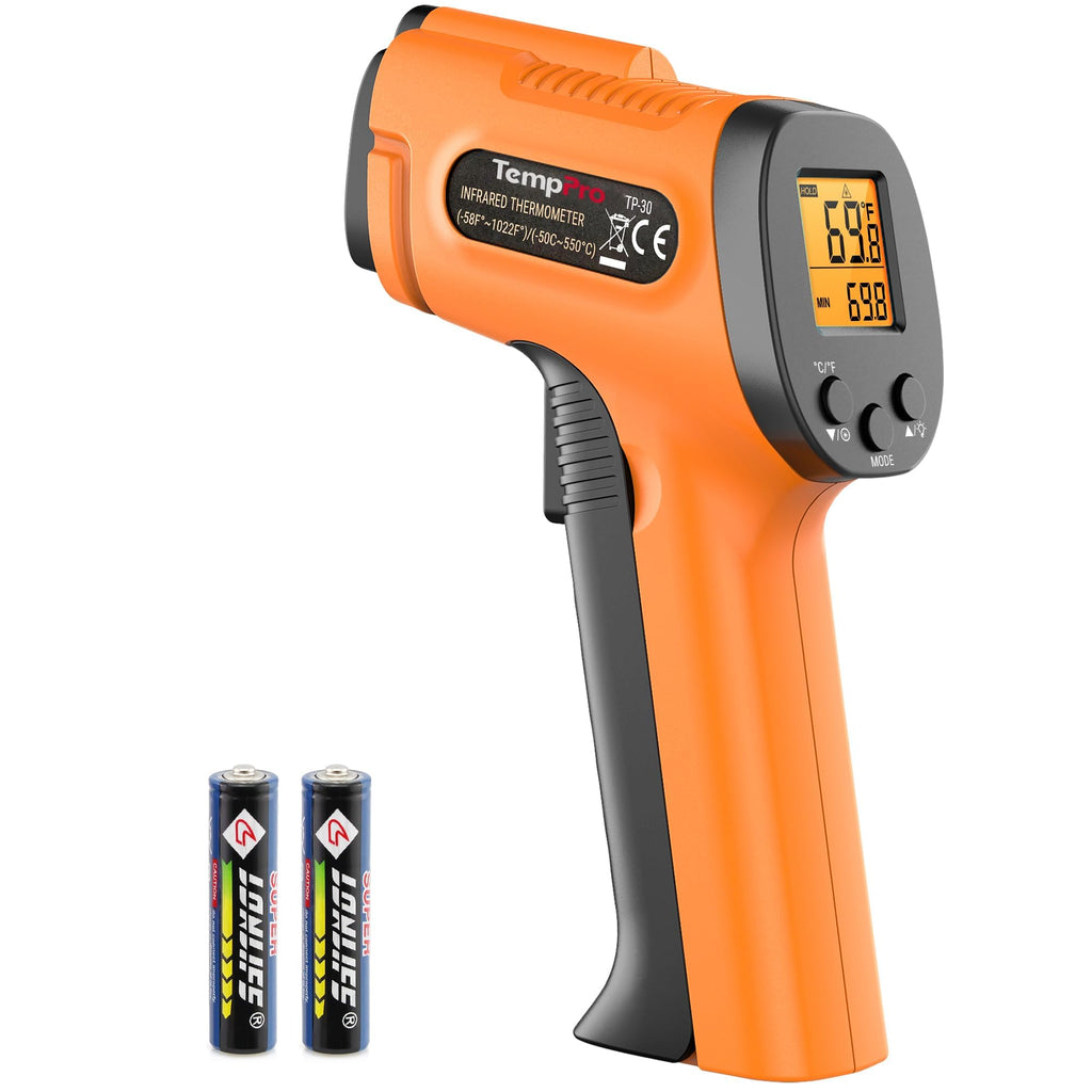 TempPro Infrared Thermometer Gun for Cooking & Home