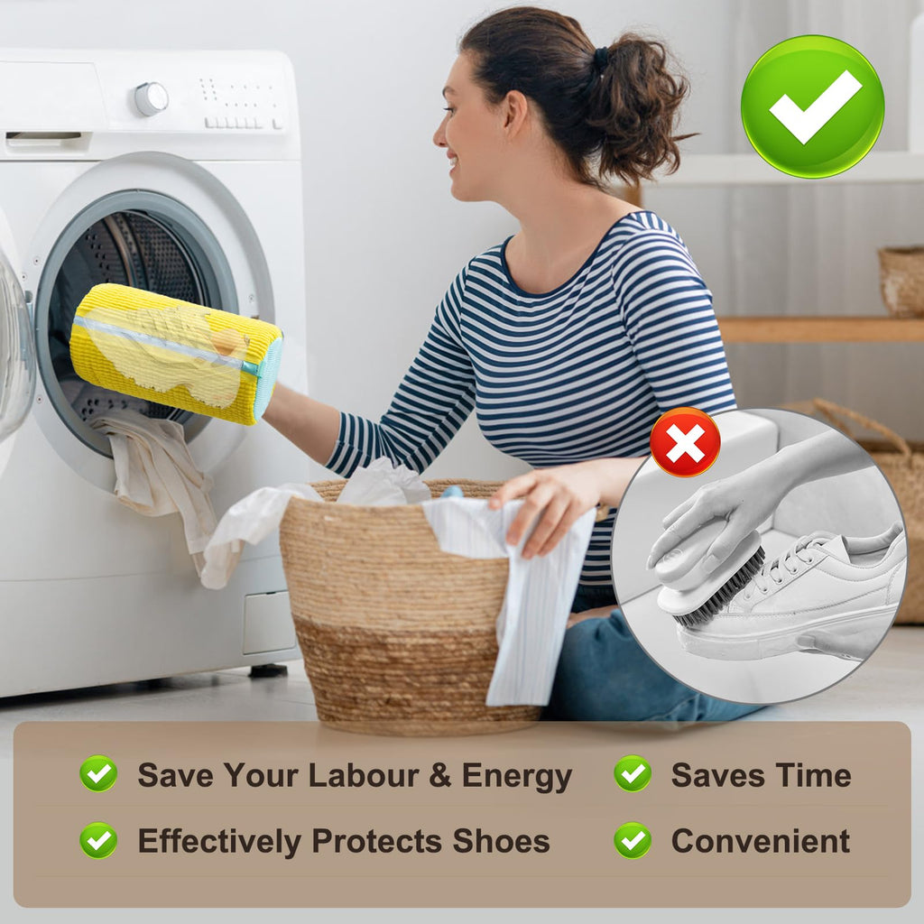 Shoe Washing Machine Bags – 2 Pack