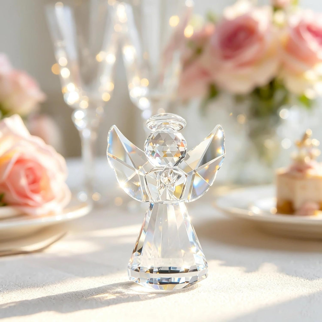 Crystal Glass Angel Figurine – 8.5 cm – view 4
