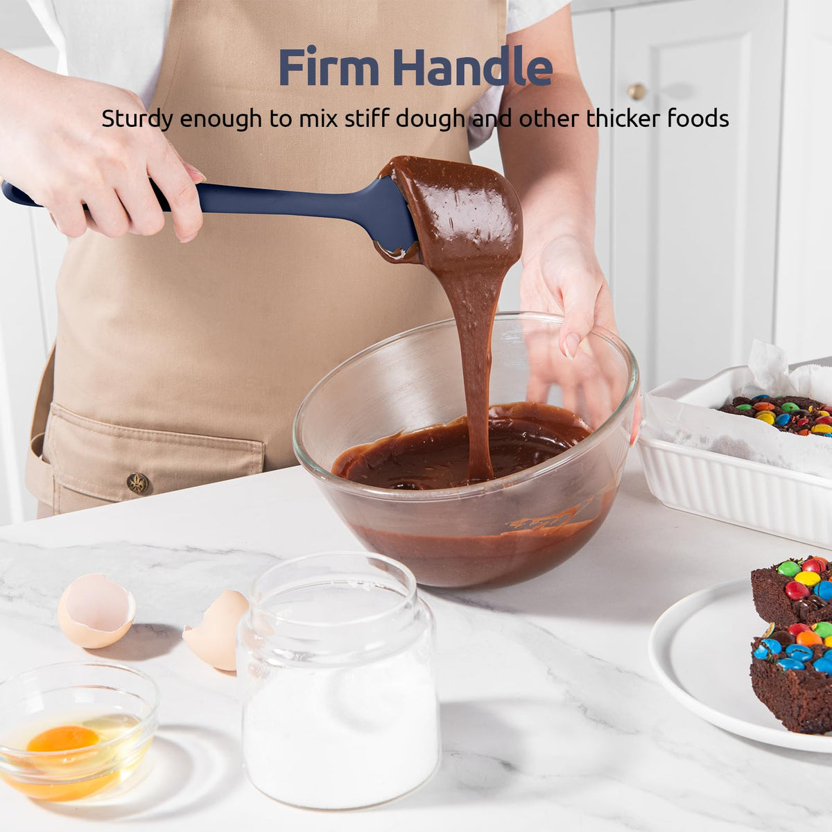 U-Taste Heat-Resistant Silicone Spatula Set – 3 Piece
