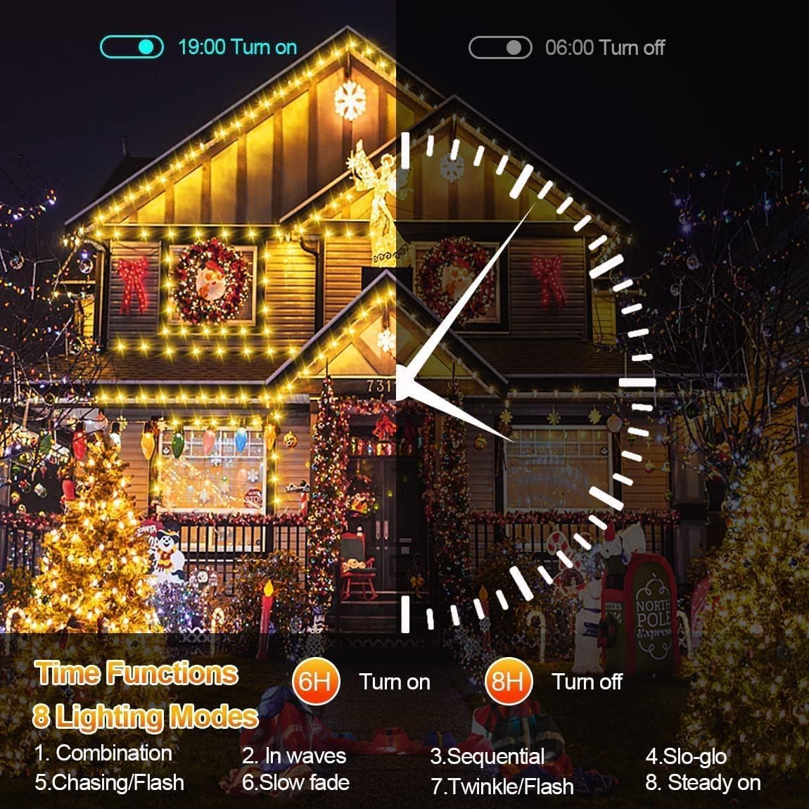 Christmas String Lights – 30 m, 300 LED – view 3