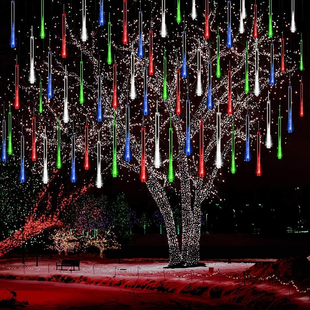 Meteor Shower Lights – 10 Tube Falling Light Decoration – view 11