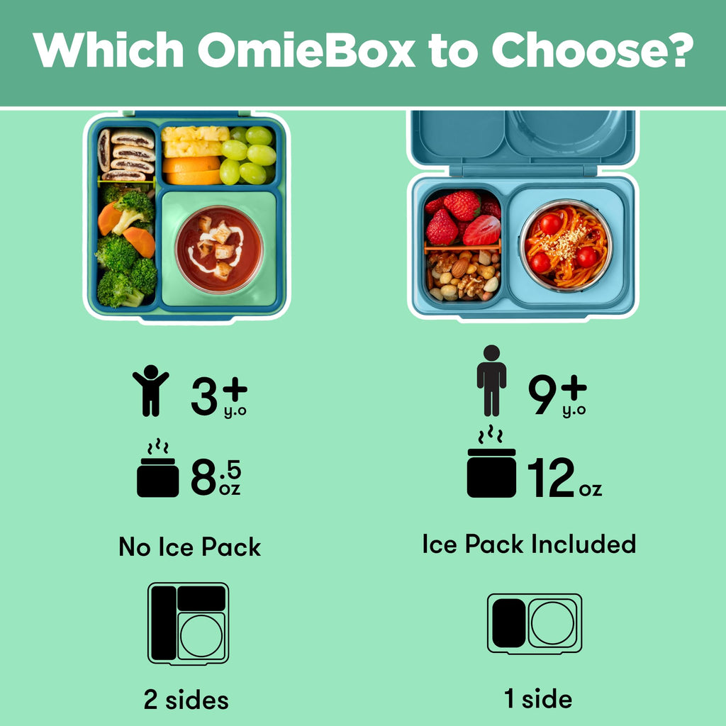 OmieBox Hot & Cold Bento Lunch Box