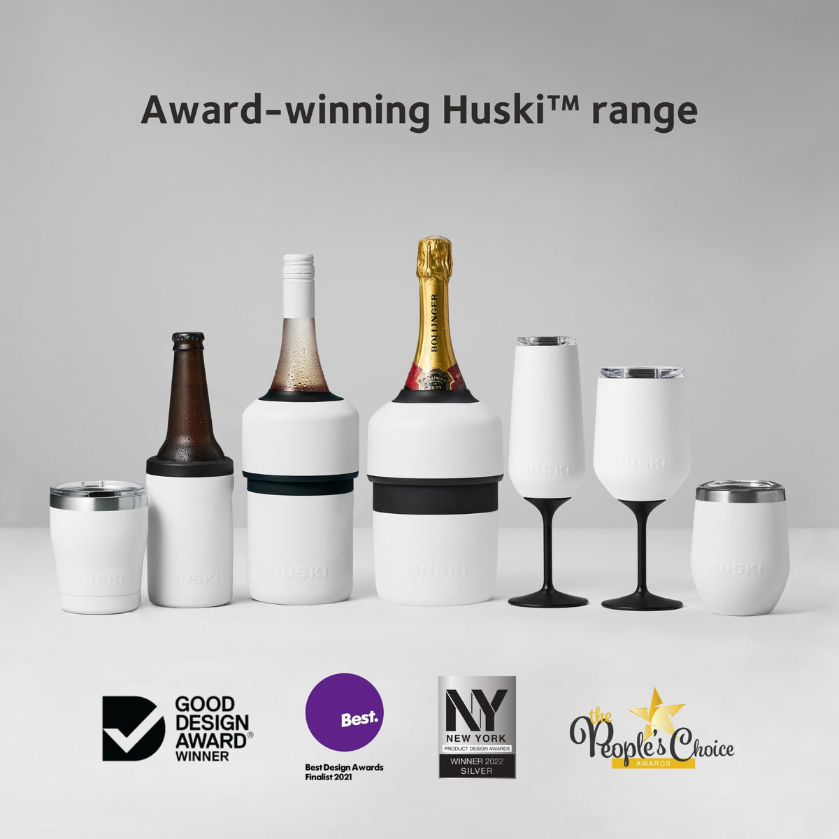 Huski Insulated Wine Tumbler 2.0 with Detachable Stem