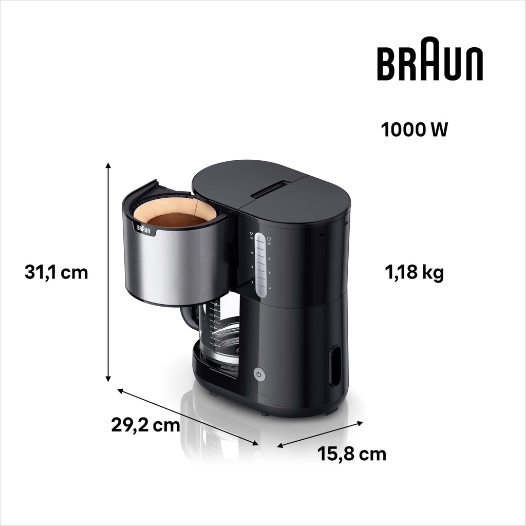 Braun PurShine Drip Coffee Maker – 10 Cups