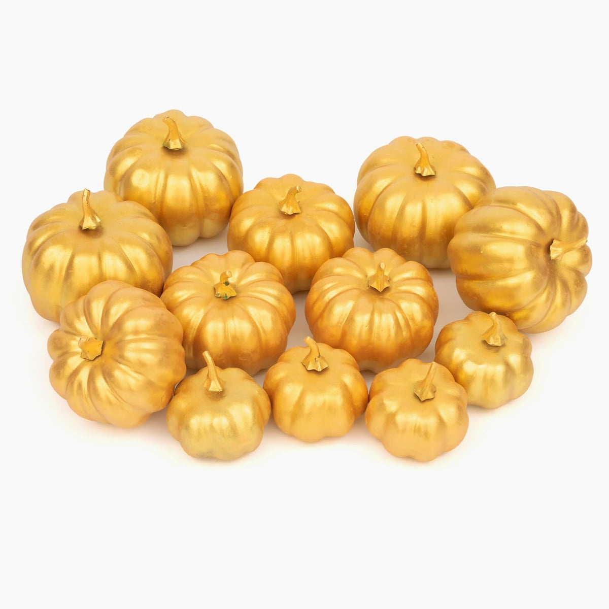 Mini Artificial Pumpkins – 12 Pack – view 8