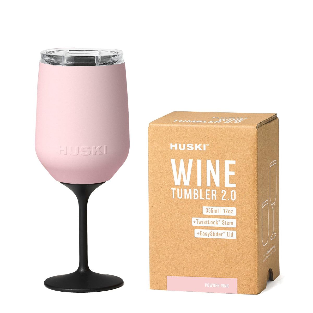 Huski Insulated Wine Tumbler 2.0 with Detachable Stem