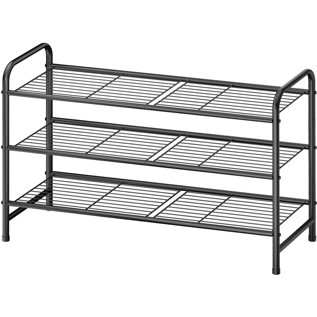 Kitsure 3-Tier Metal Shoe Rack