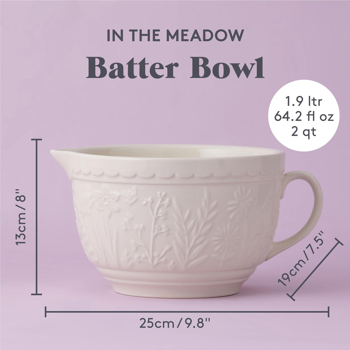 Mason Cash In The Meadow Batter Bowl – 1.9 L