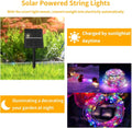 Solar Copper Wire Christmas Lights – 200 LED