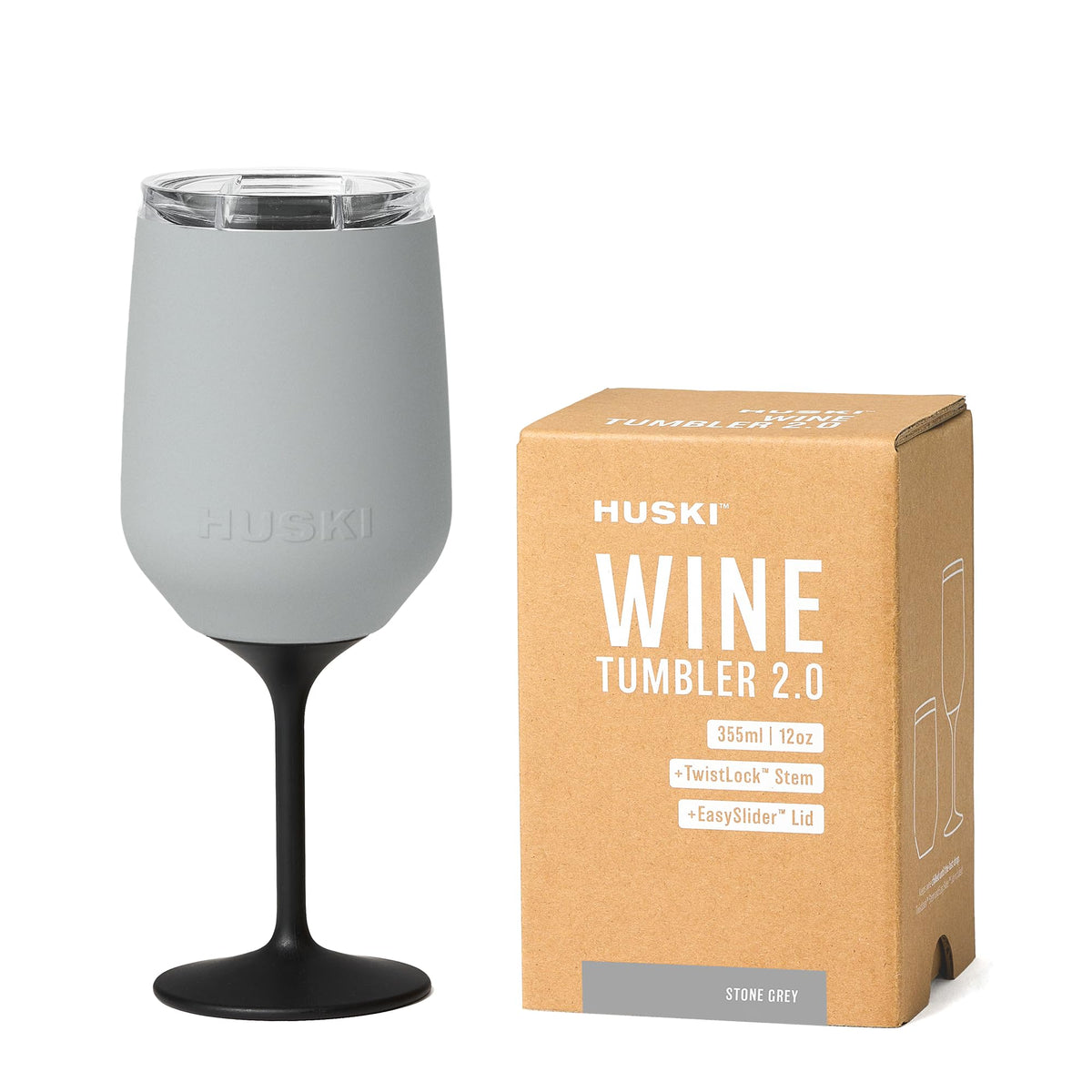 Huski Insulated Wine Tumbler 2.0 with Detachable Stem