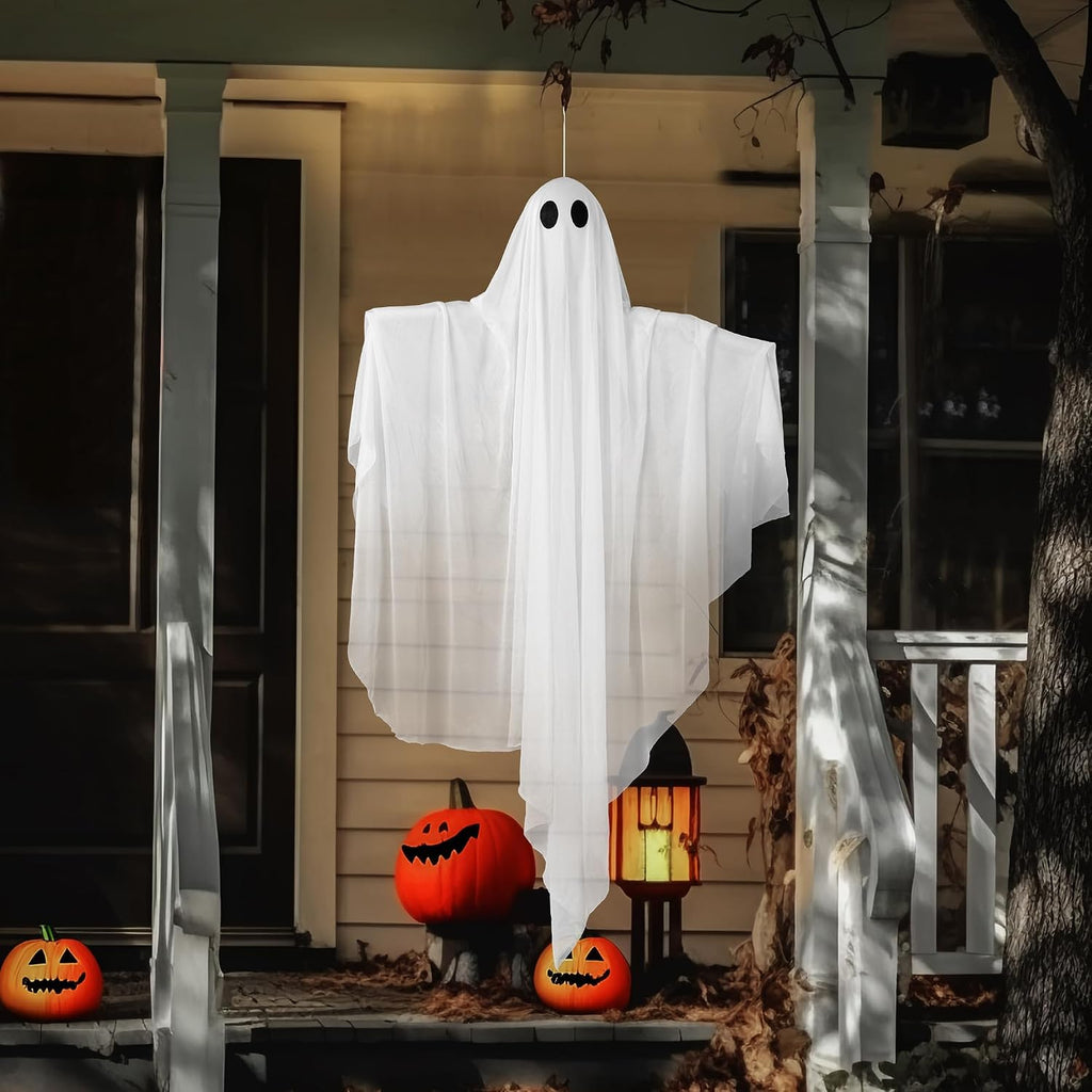 Light-Up Hanging Ghost – 120 cm Halloween Decoration – view 7