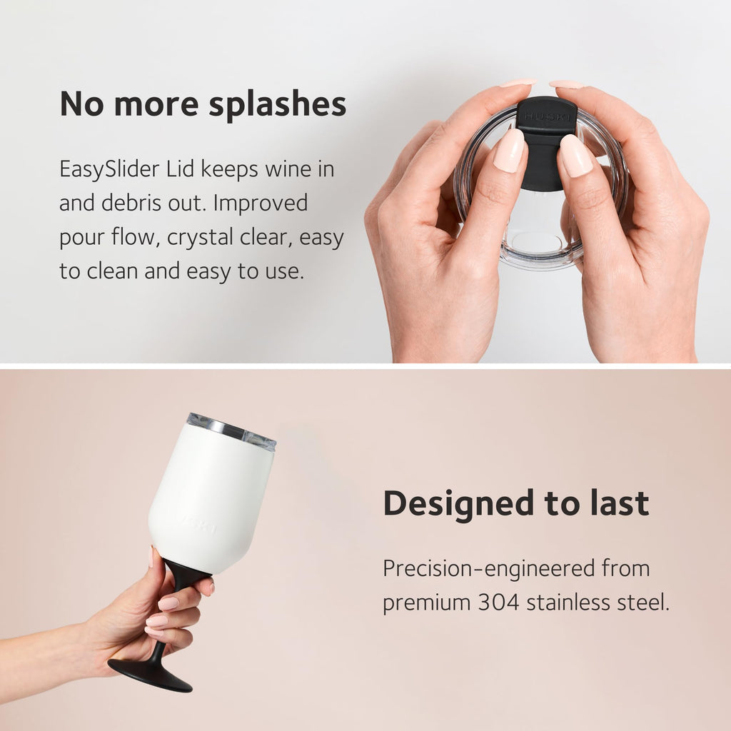 Huski Insulated Wine Tumbler 2.0 with Detachable Stem