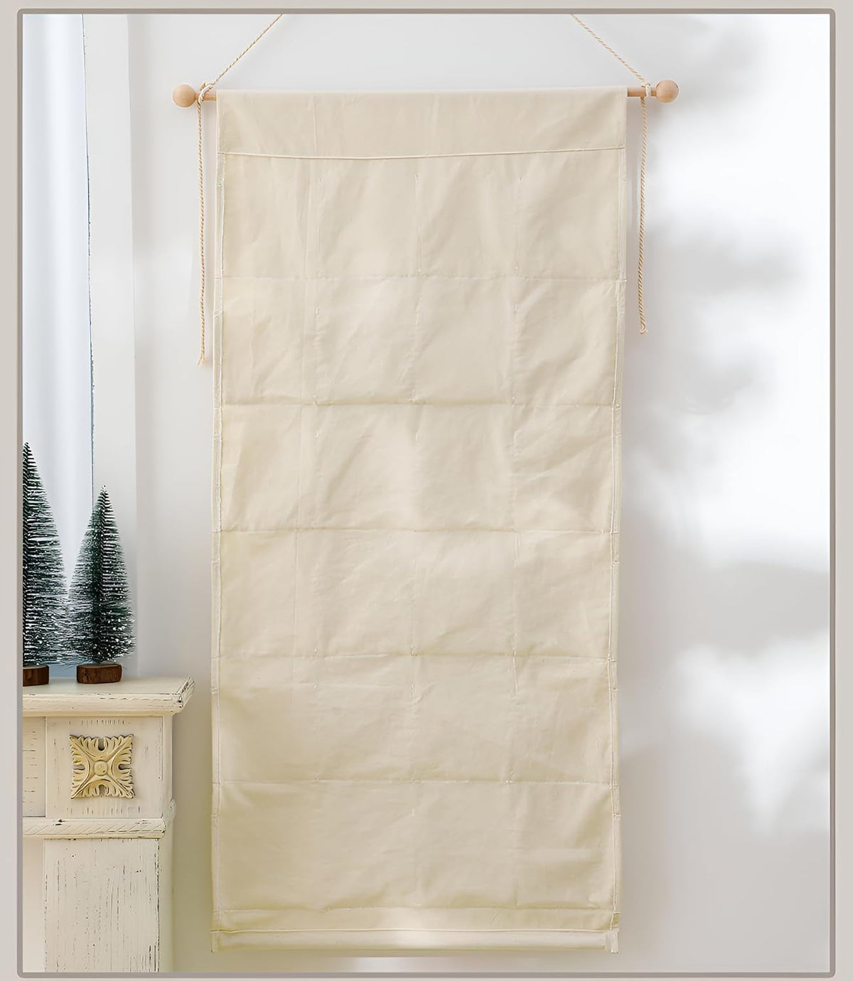 Reusable Fabric Advent Calendar with Pockets – view 7
