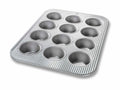USA Pan 12-Cup Muffin Pan – Aluminised Steel