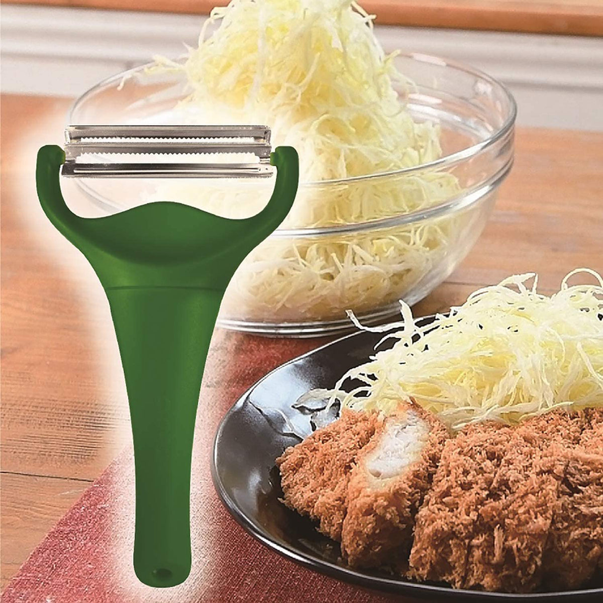 Nonoji Cabbage Shredder Peeler – Double Blade