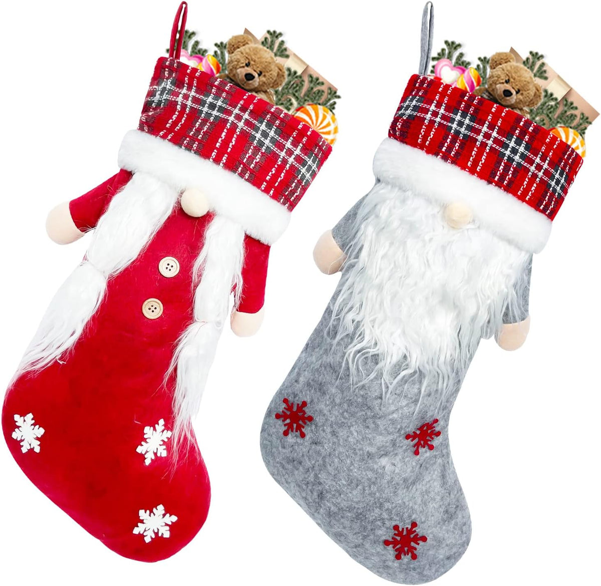 Christmas Stockings – Classic & Gnome Designs, 46 cm – view 11