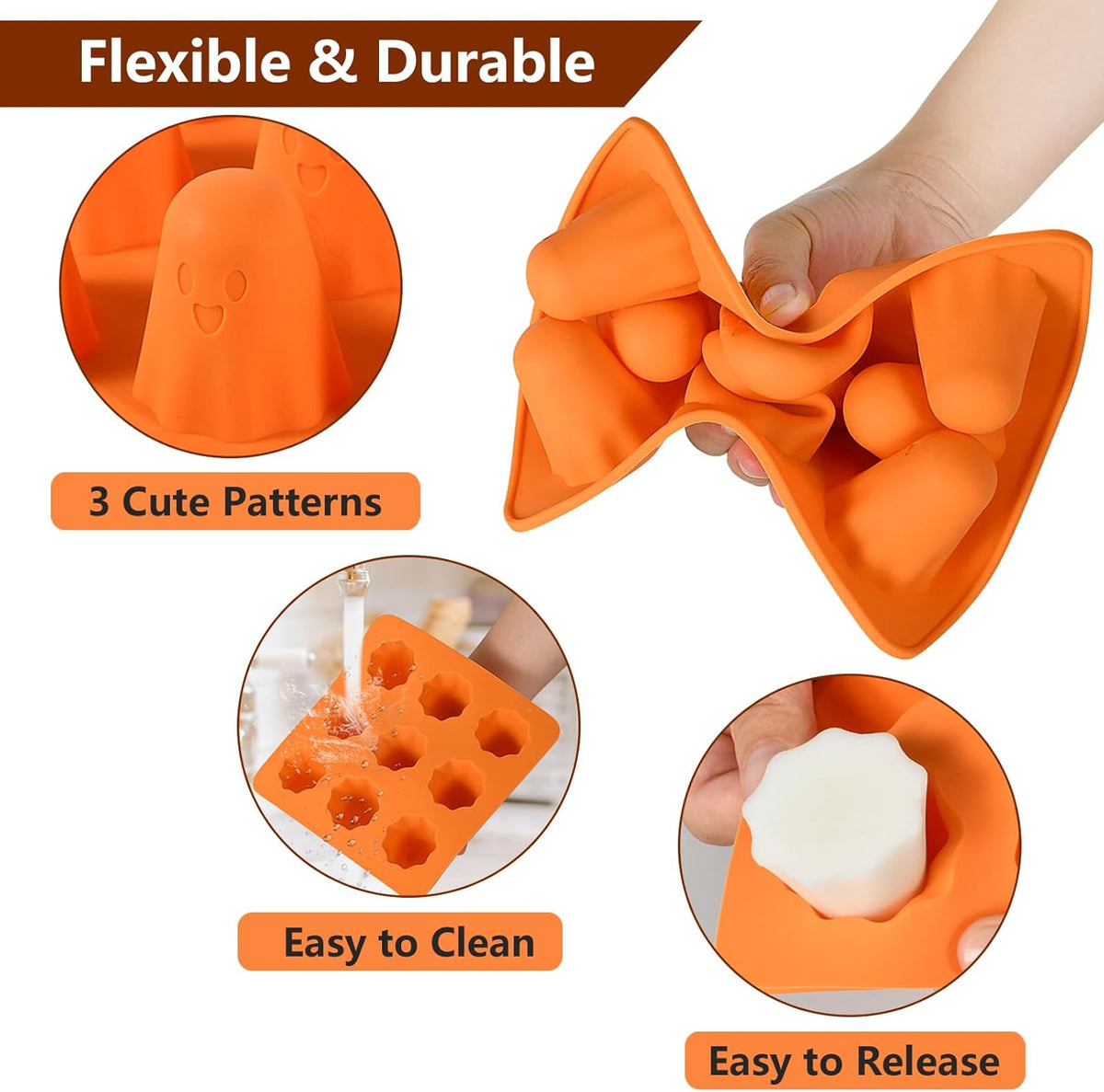 Ghost Silicone Moulds – 2 Pack, 9 Cavity – view 5