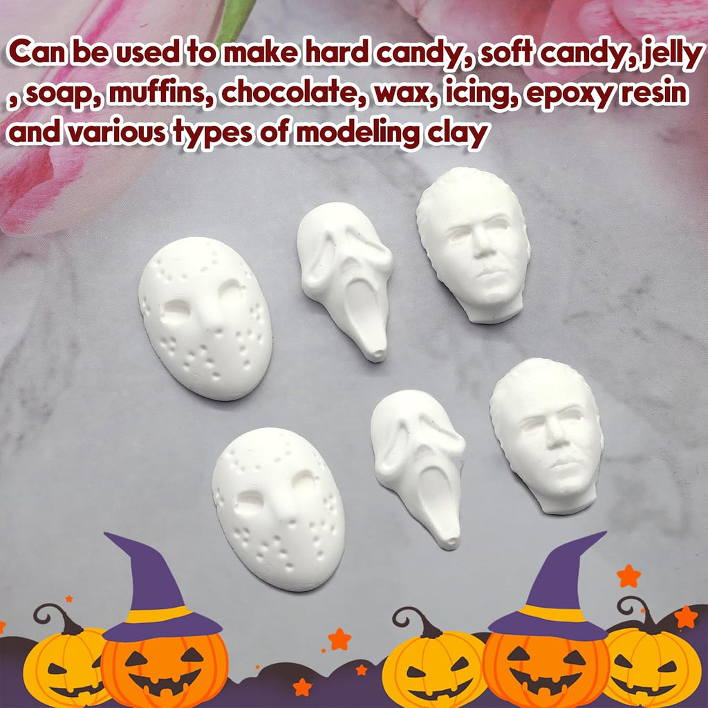 Halloween Silicone Moulds – Horror Head Chocolate Moulds – view 4