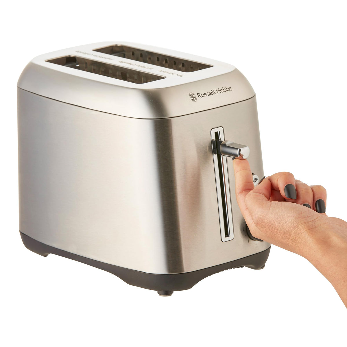 Russell Hobbs Carlton 2-Slice Toaster – Brushed Chrome