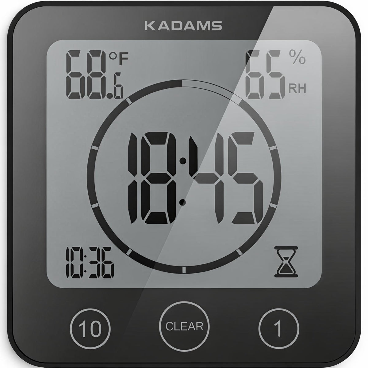 Waterproof Digital Shower & Kitchen Timer Clock
