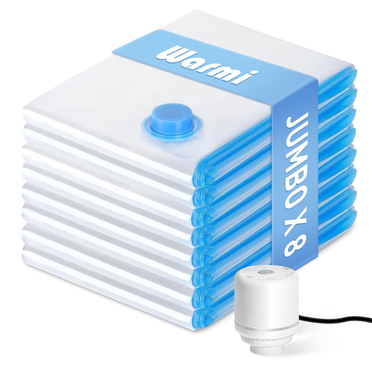 Vacuum Storage Bags with Electric Pump