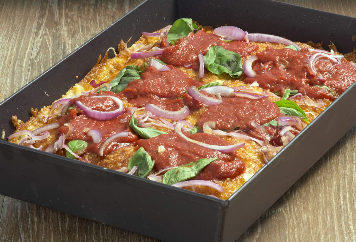 LloydPans Detroit-Style Pizza Pan – Pre-Seasoned