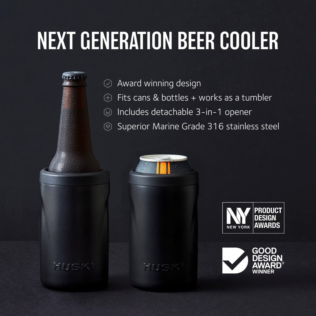 Huski Beer Cooler 2.0 – Triple Insulated Stubby Holder
