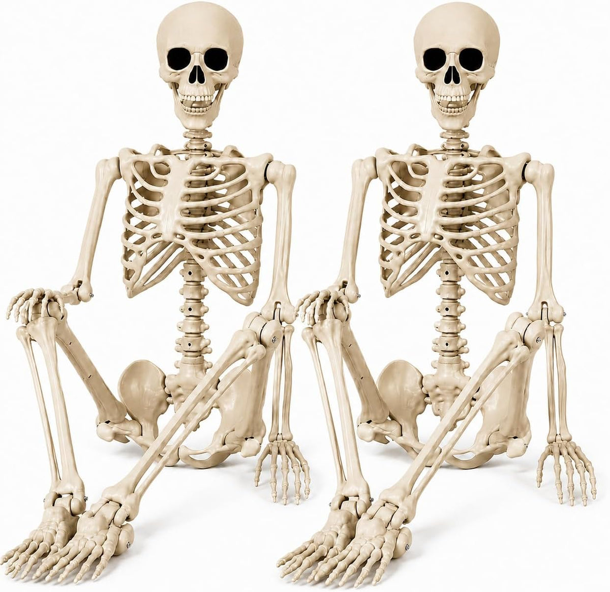 Life-Size Poseable Skeleton – 90 cm Halloween Decoration – view 7