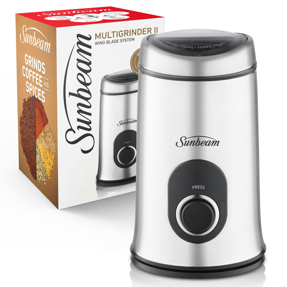 Sunbeam Multigrinder II – Coffee, Herb & Spice Grinder