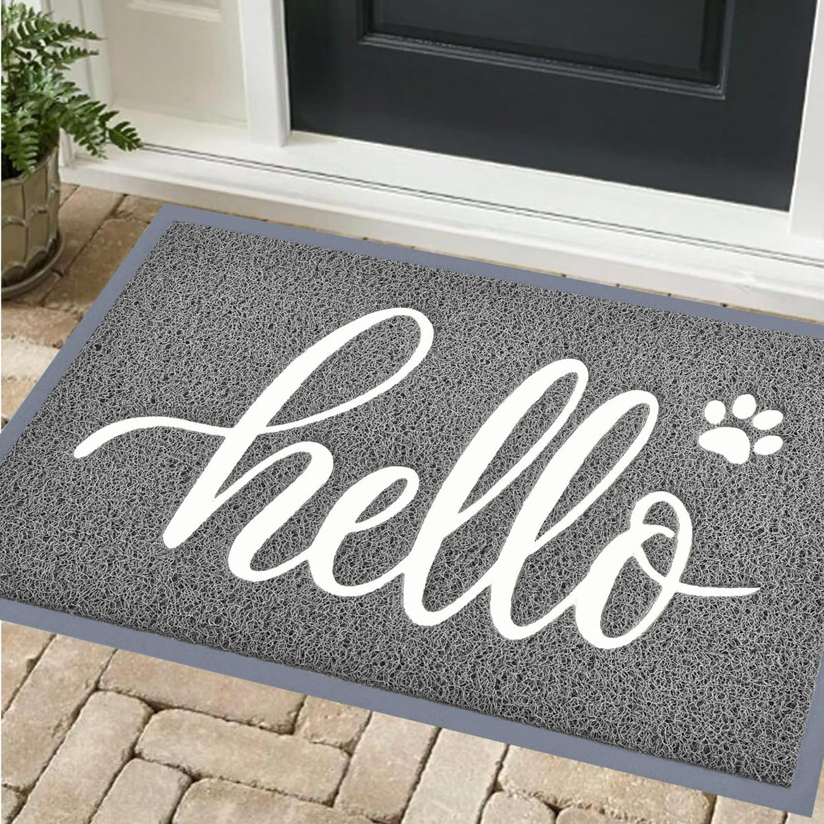 Christmas Welcome Door Mat – Indoor/Outdoor – view 11