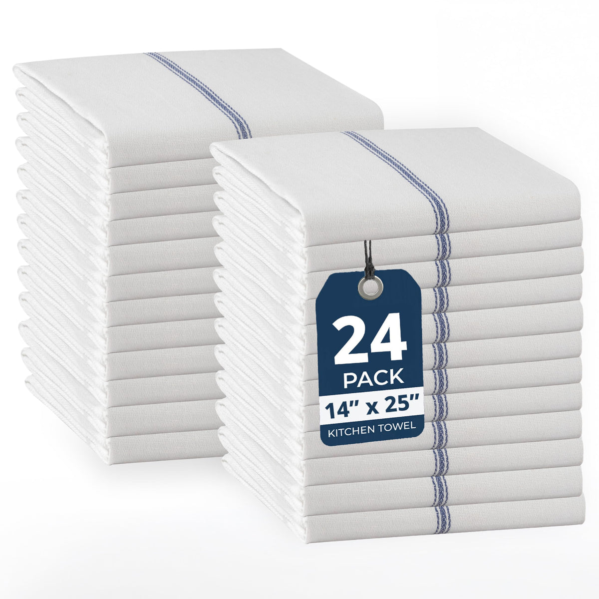 100% Cotton Kitchen Tea Towels Set