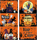 Halloween Placemats Set of 6 – Bats, Pumpkins & Skulls