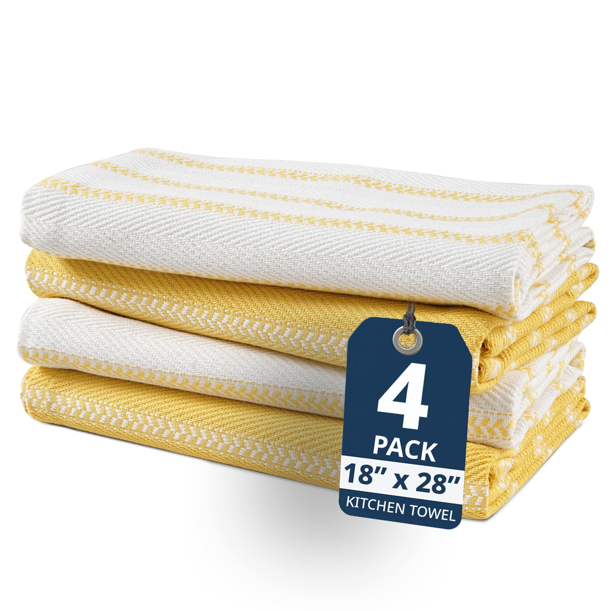 100% Cotton Kitchen Tea Towels Set