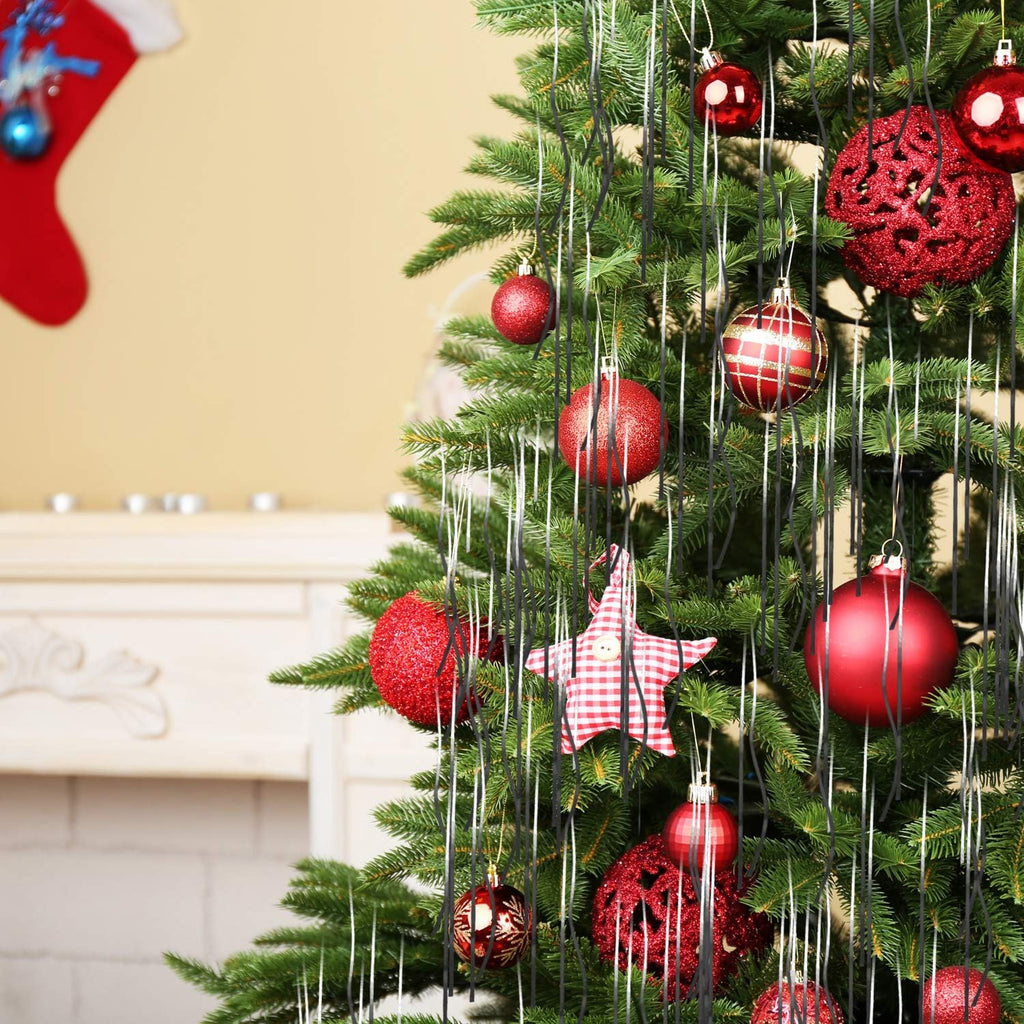 Silver Icicle Tinsel – 2000 Strands – view 6