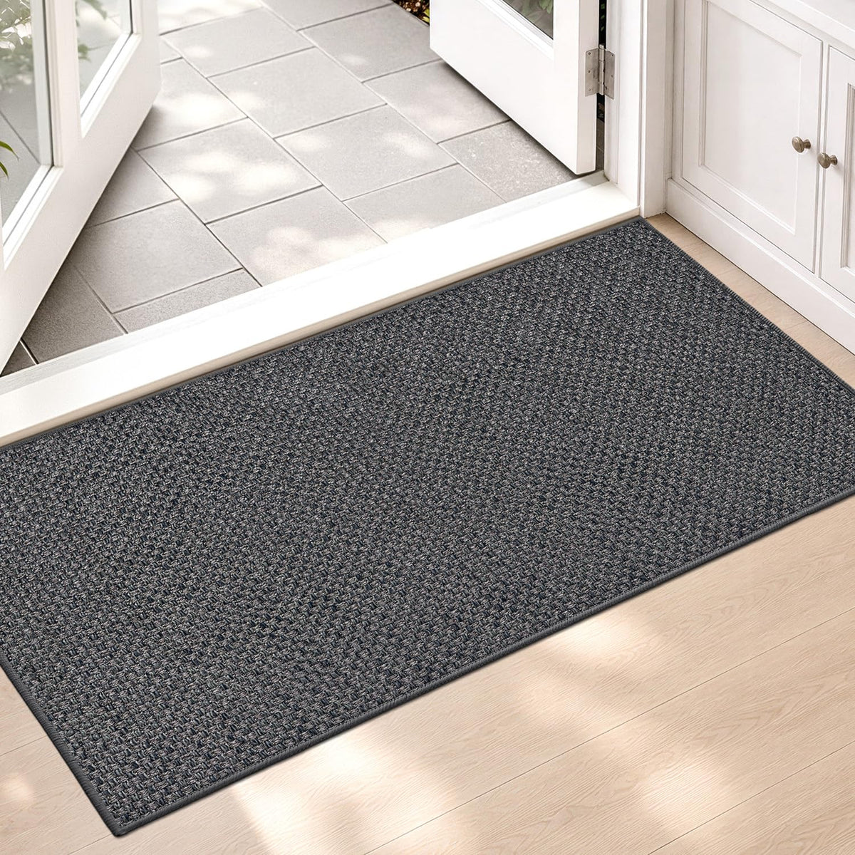 Thin Absorbent Indoor Door Mat – Non-Slip