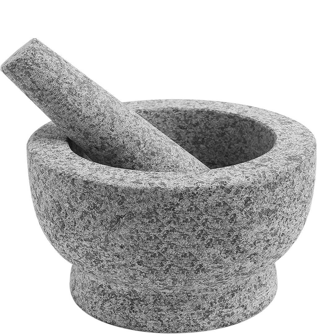 Heavy Granite Mortar & Pestle – 15 cm