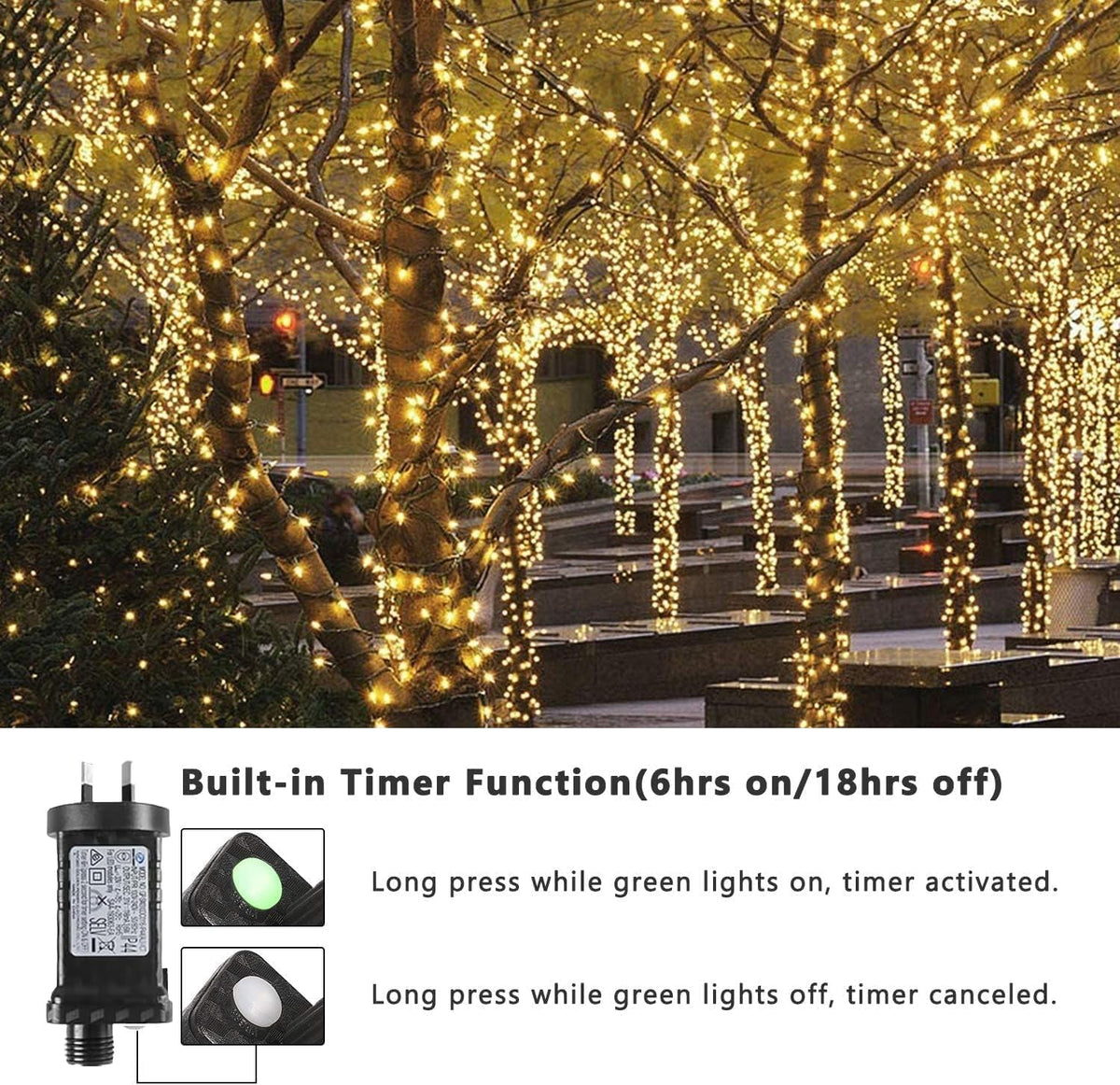 Christmas String Lights – 30 m, 300 LED – view 5