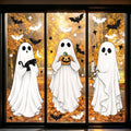 Large Halloween Window Clings – Ghosts, Bats & Black Cats